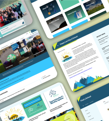 the SD6 website, titled and at an angle.