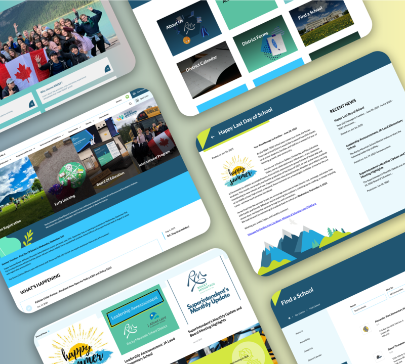 the SD6 website, titled and at an angle.